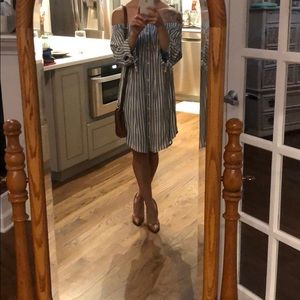 Cloth & Stone Off-the-shoulder casual dress